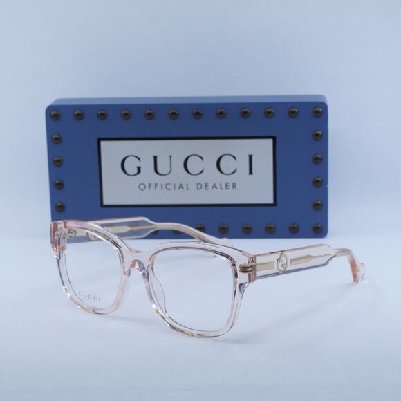Gucci Accessories - Final Price! Gucci GG1775O 003 Transparent Nude Eyeglasses
